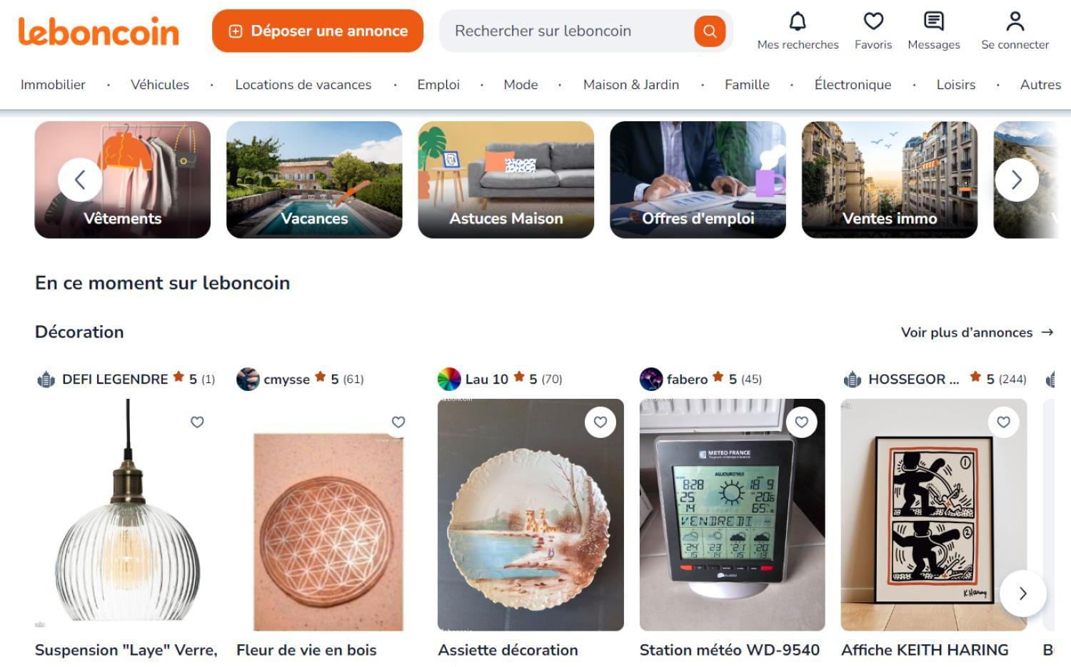 site web vente en ligne