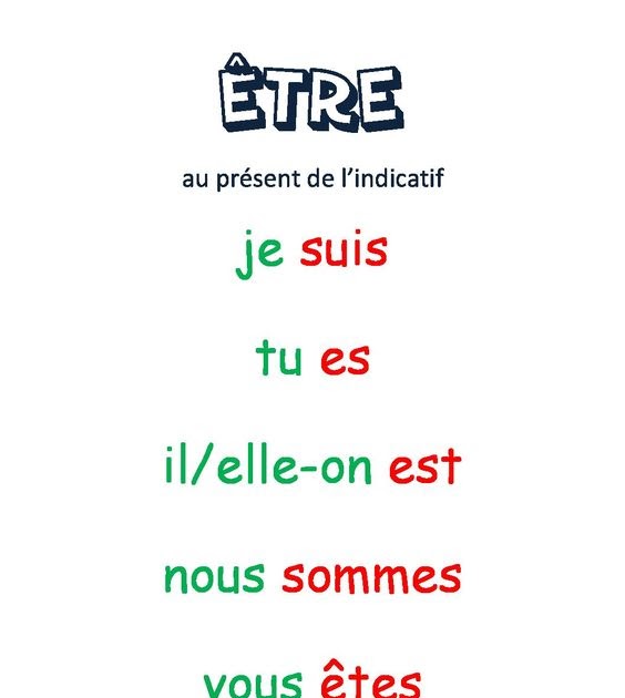 être